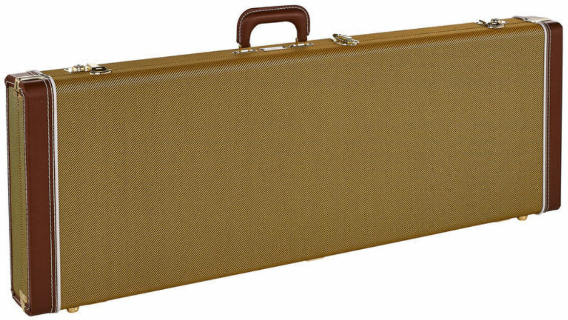 Fender Classic Series Wood Guitar Case Strat/tele Tweed - Koffer für E-Gitarren - Main picture