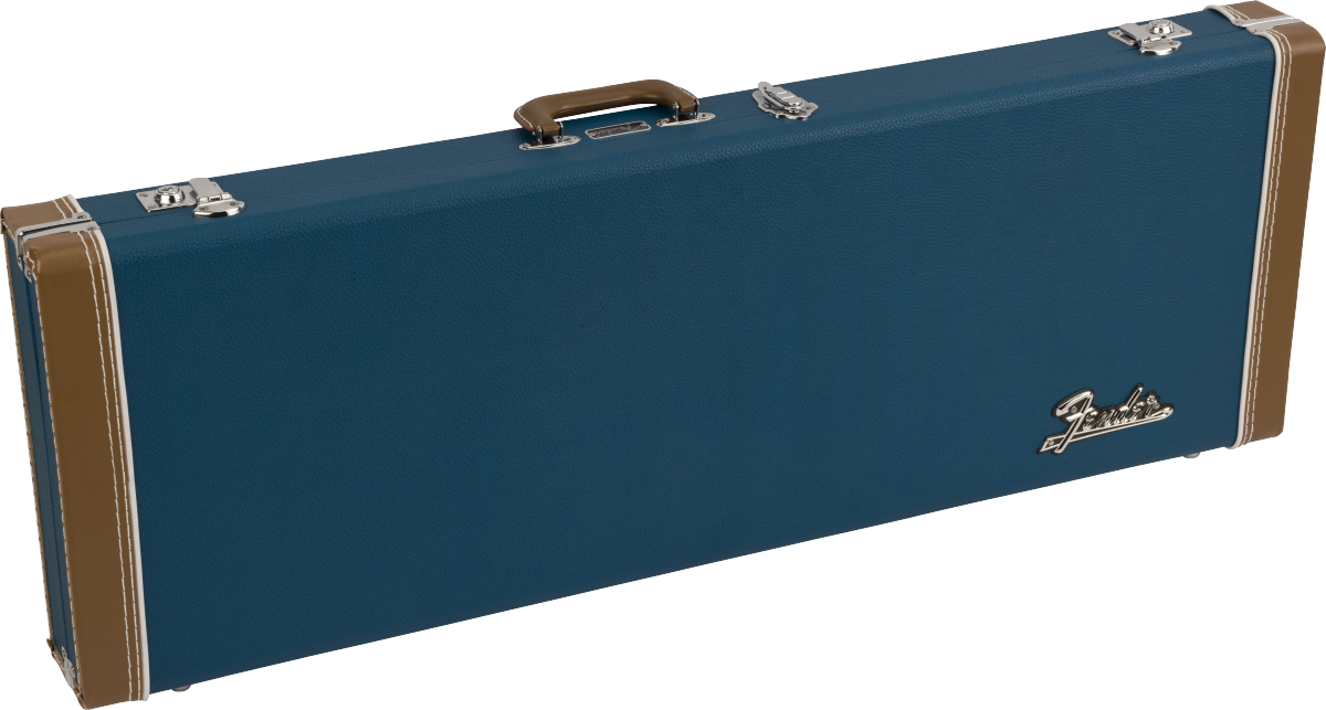 Fender Classic Wood Strat/tele Electric Guitar Case Bois Lake Placid Blue - Koffer für E-Gitarren - Main picture