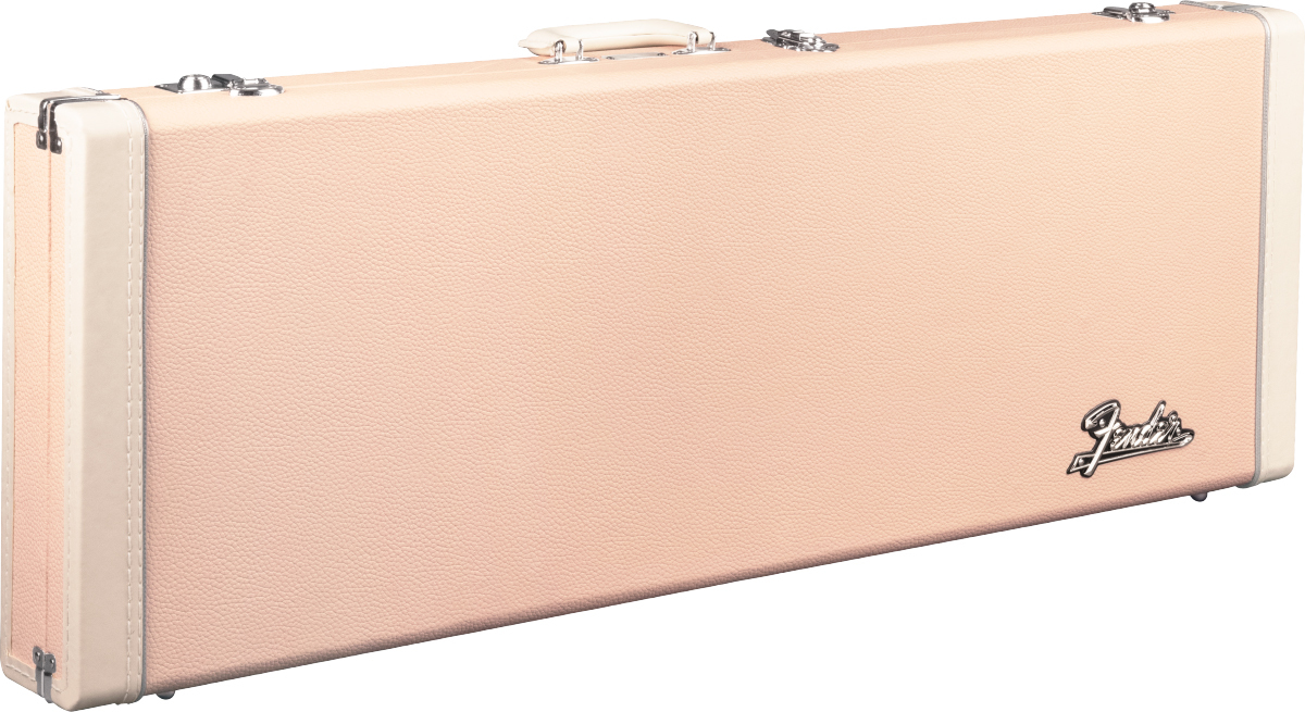 Fender Classic Wood Strat/tele Electric Guitar Case Bois Shell Pink - Koffer für E-Gitarren - Main picture