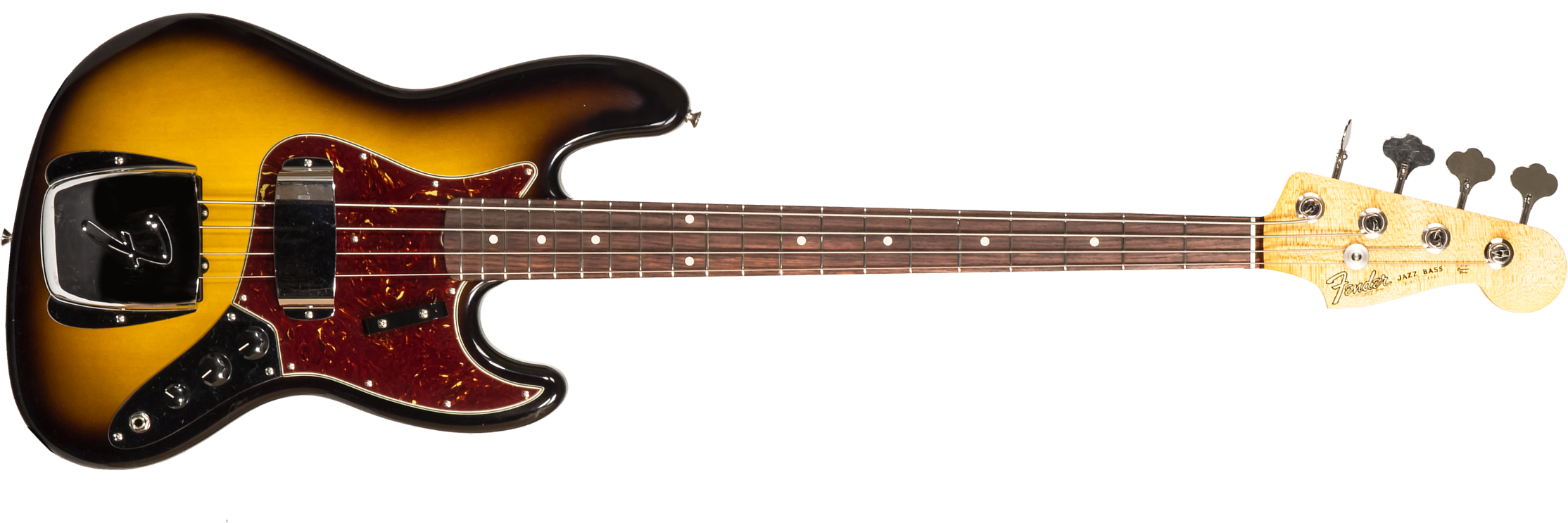 Fender Custom Shop Jazz Bass 1964 Rw #r126513 - Closet Classic 2-color Sunburst - Solidbody E-bass - Main picture