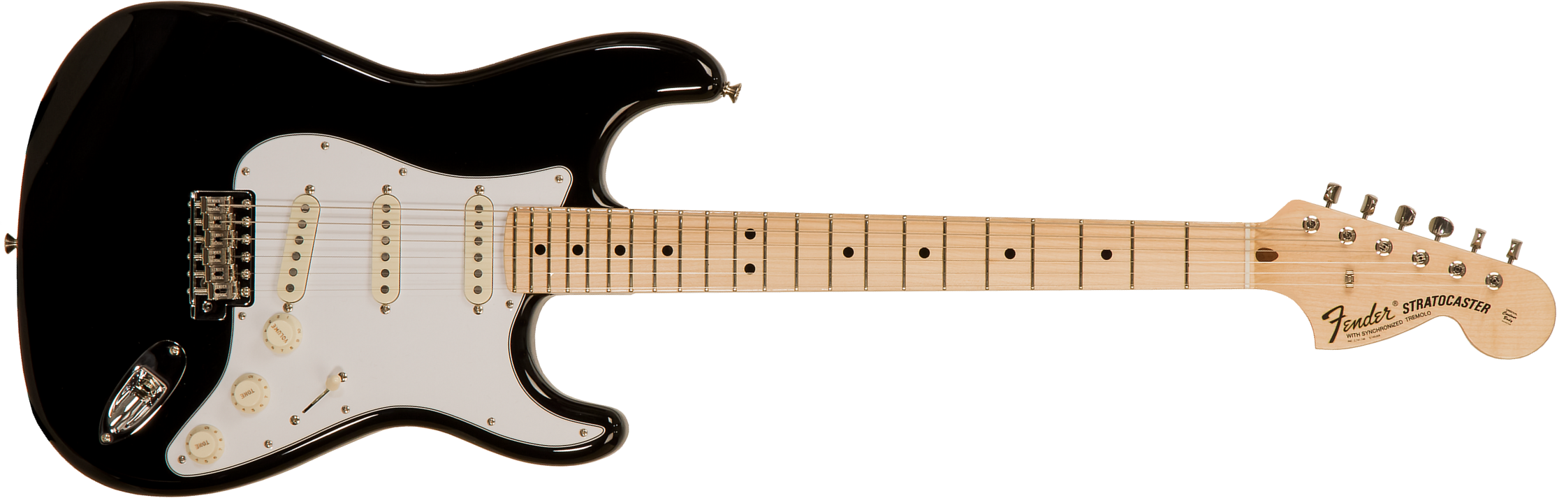 Fender Custom Shop Strat 1969 3s Trem Mn #r123423 - Nos Black - E-Gitarre in Str-Form - Main picture