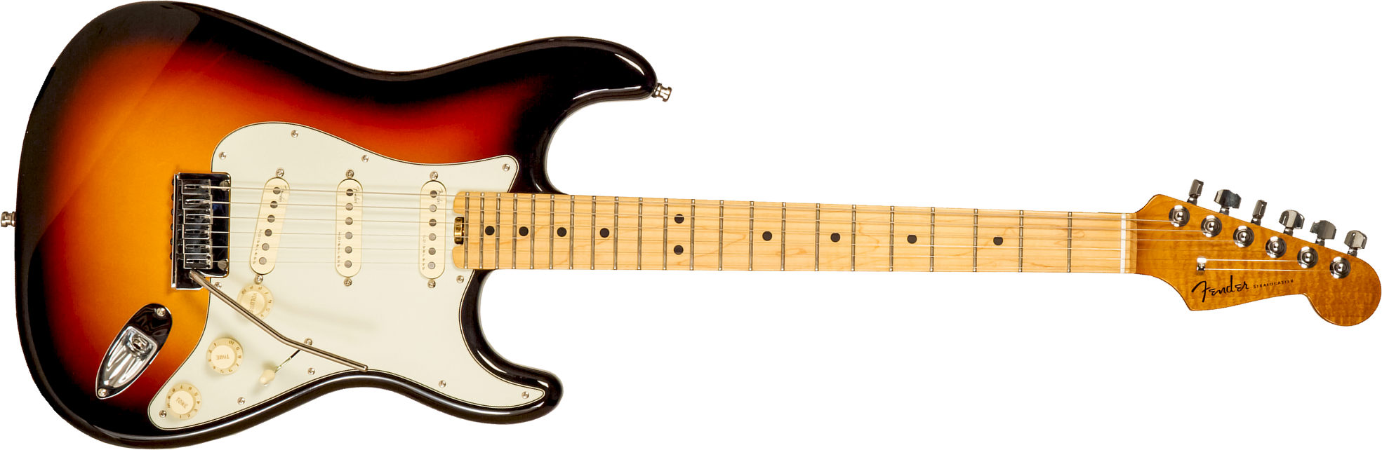 Fender Custom Shop Strat Elite 3s Trem Mn #xn15588 - Nos 3-color Sunburst - E-Gitarre in Str-Form - Main picture