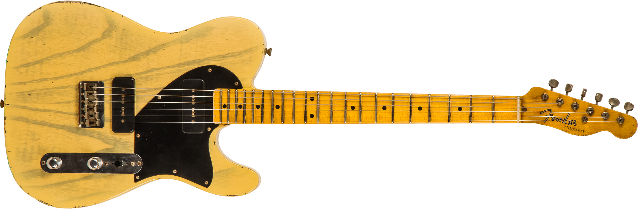 Fender Custom Shop Tele 1950 Masterbuilt J.smith Mn #r116221 - Relic Nocaster Blonde - E-Gitarre in Teleform - Main picture