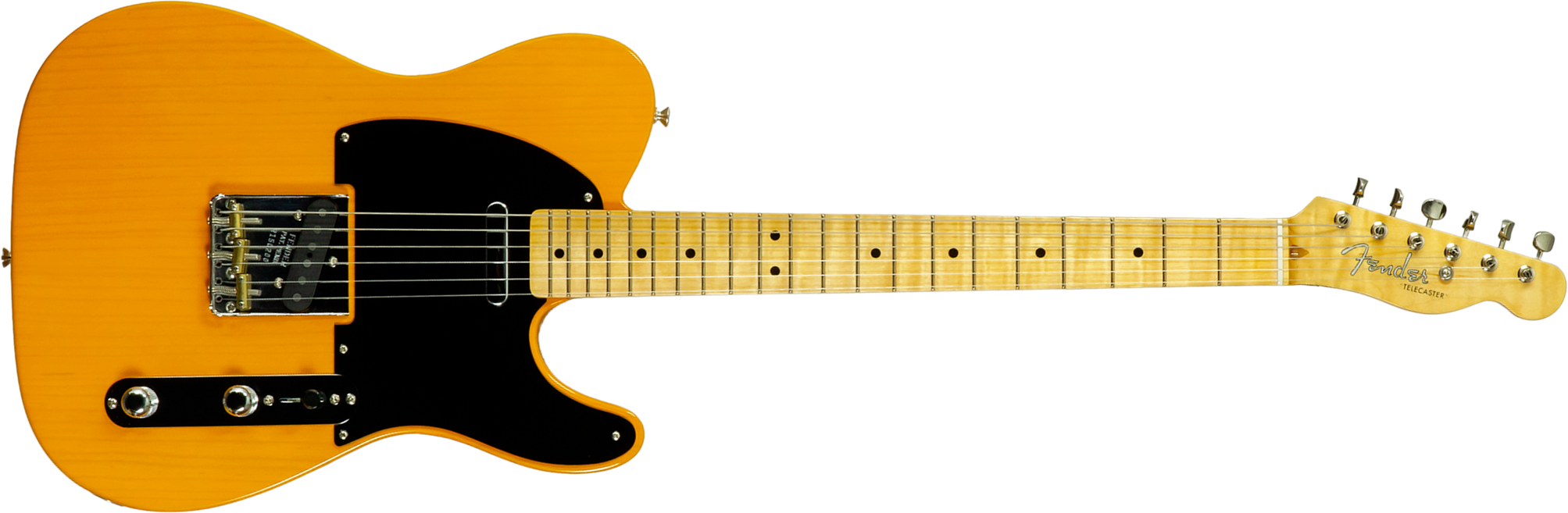 Fender Custom Shop Tele 1952 2s Ht Mn #r150200 - Nos Butterscotch Blonde - E-Gitarre in Teleform - Main picture