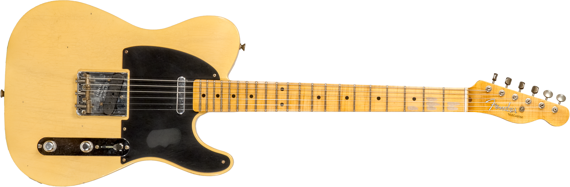 Fender Custom Shop Tele 1953 2s Ht Mn #r126793 - Journeyman Relic Aged Nocaster Blonde - E-Gitarre in Teleform - Main picture