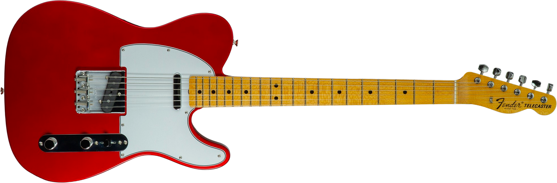 Fender Custom Shop Tele 1969 2s Ht Mn #cz589311 - Nos Candy Apple Red - E-Gitarre in Teleform - Main picture