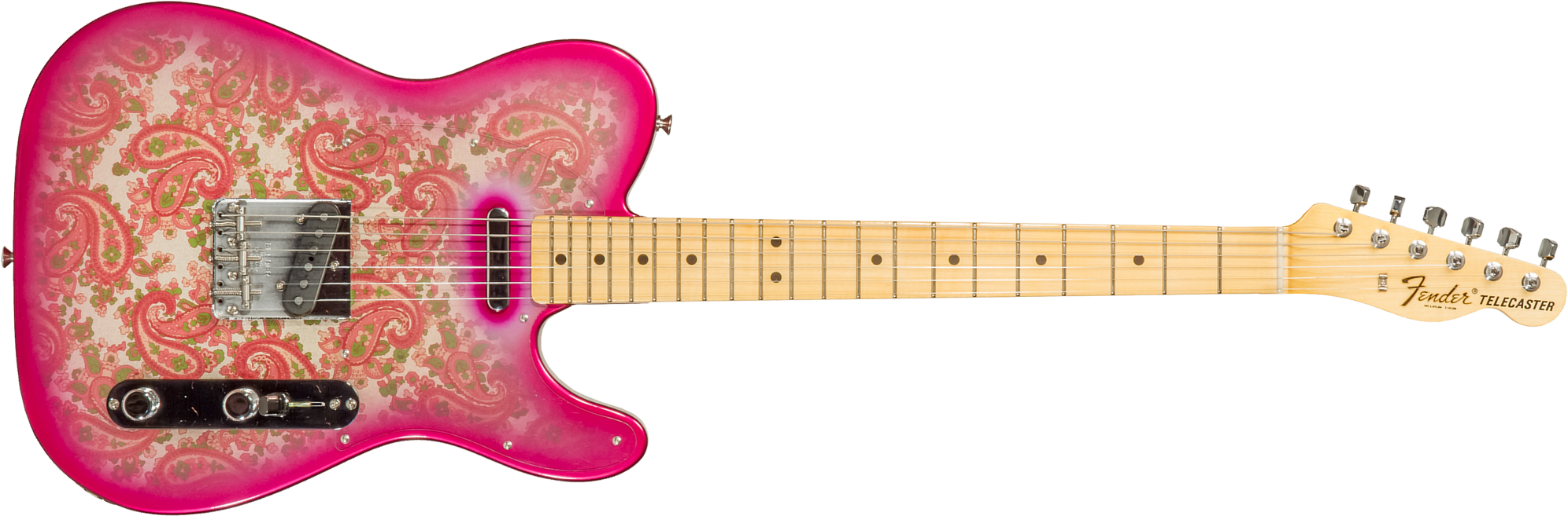 Fender Custom Shop Tele Vintage Custom 1968 2s Ht Mn #r126998 - Nos Pink Paisley - E-Gitarre in Teleform - Main picture