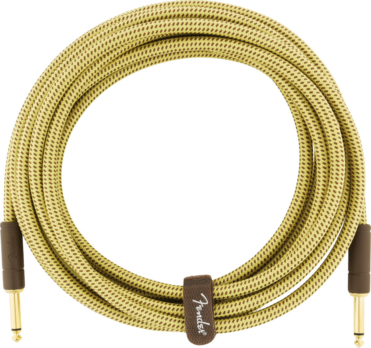 Fender Deluxe Instrument Cable Droit/droit 15ft  Tweed - Kabel - Main picture