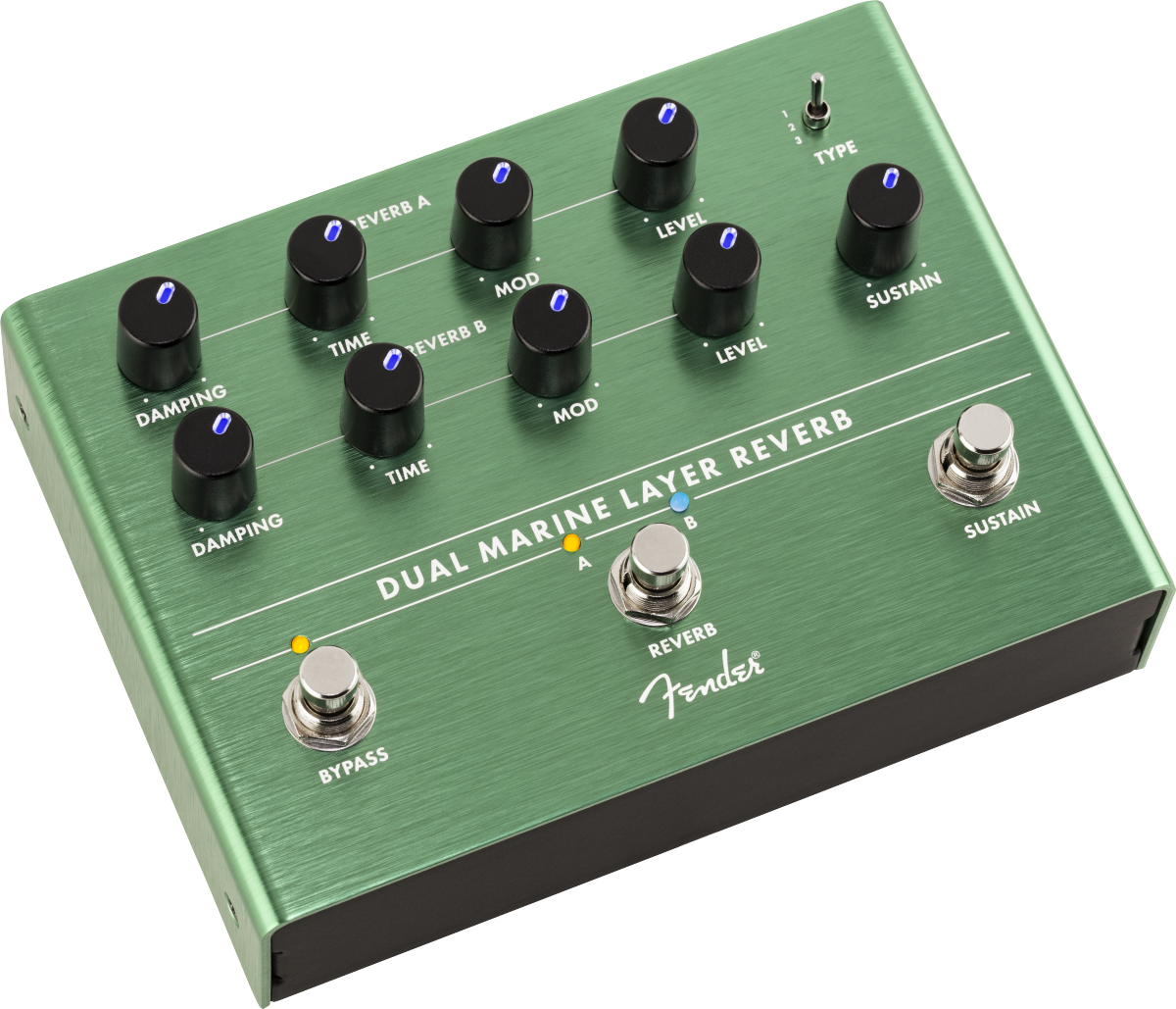 Fender Dual Marine Layer Reverb - Reverb/Delay/Echo Effektpedal - Main picture