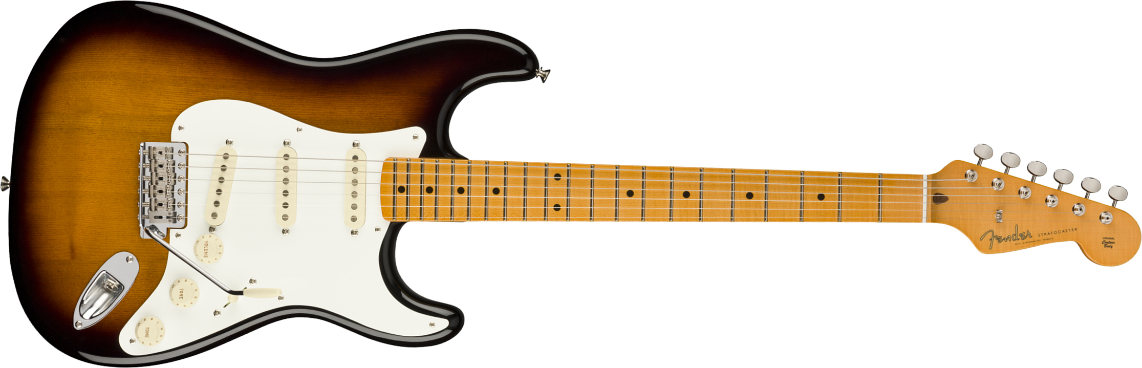 Fender Eric Johnson Strat 1954 Virginia Stories Collection Usa Signature Mn - 2-color Sunburst - E-Gitarre in Str-Form - Main picture