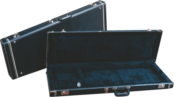 Fender Etui Standard Noir Mustang / Musicmaster /bronco Bass Black Acrylic Interior - Koffer für E-bass - Main picture