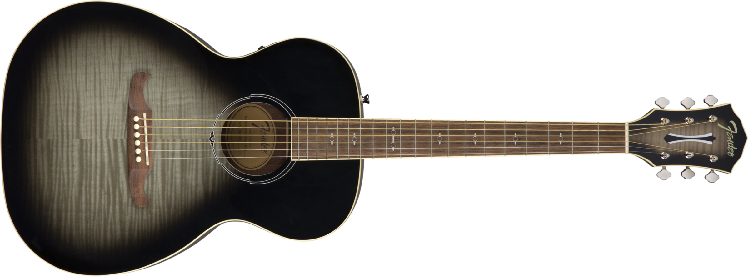 Fender Fa-235e Concert - Moonlight Burst - Elektroakustische Gitarre - Main picture