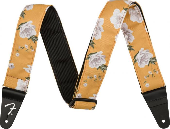 Gitarrengurt Fender Floral 2-inches Guitar Strap - Marigold