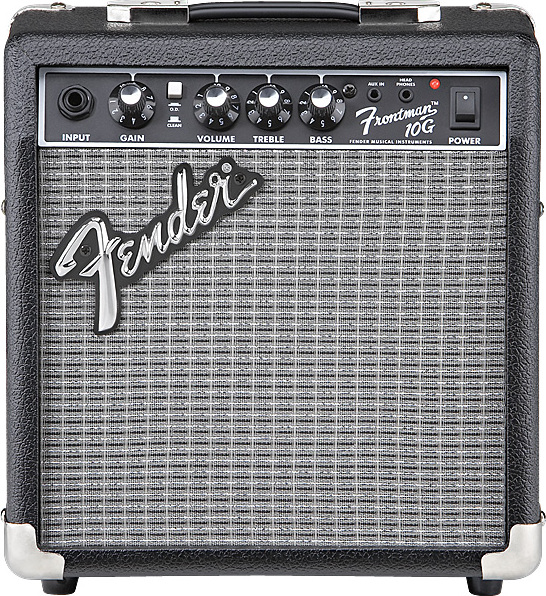 Fender Frontman 10g 10w 1x6 Black - Combo für E-Gitarre - Main picture