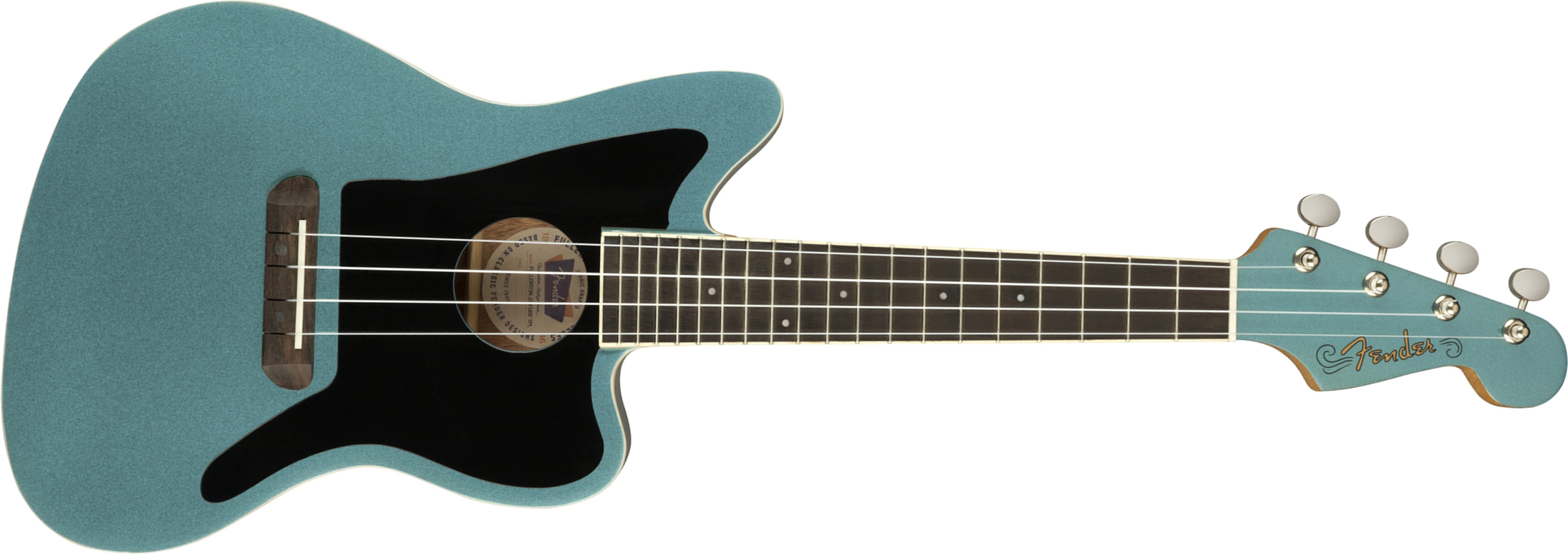 Fender Fullerton Jazzmaster Uke (Concert) - tidepool Ukulele