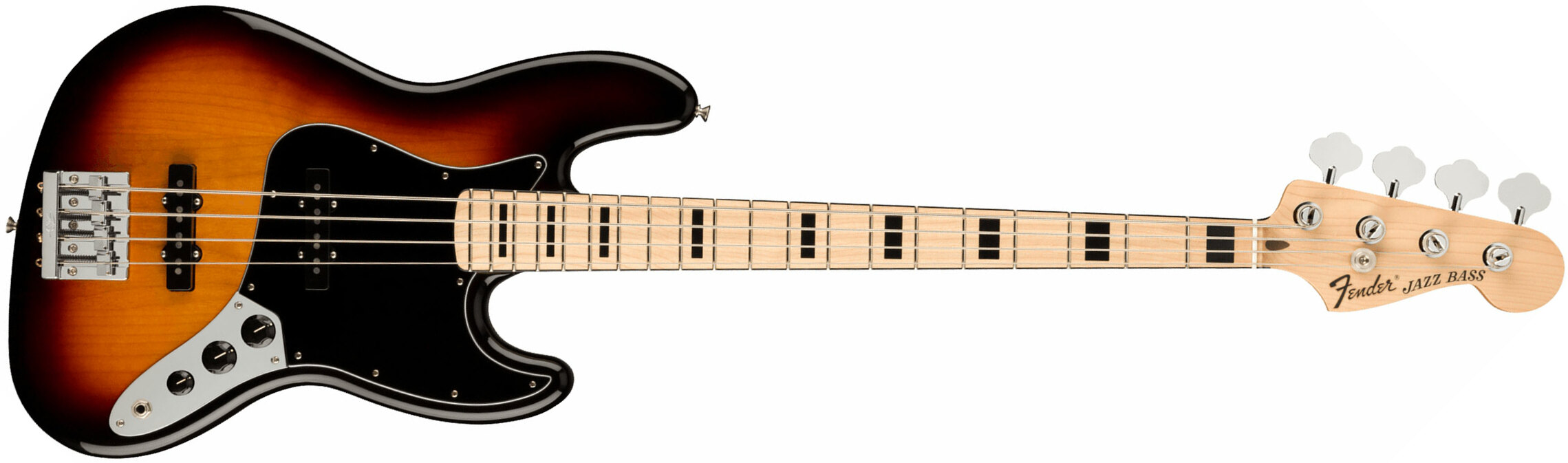 Fender Geddy Lee Jazz Bass Signature Mex Mn - 3-color Sunburst - Solidbody E-bass - Main picture