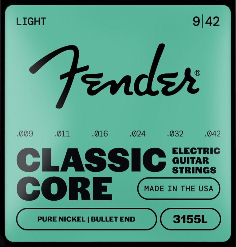 Fender Guit. Elec. 6c Nckl 3155l 9-42 Bullet - E-Gitarren Saiten - Main picture