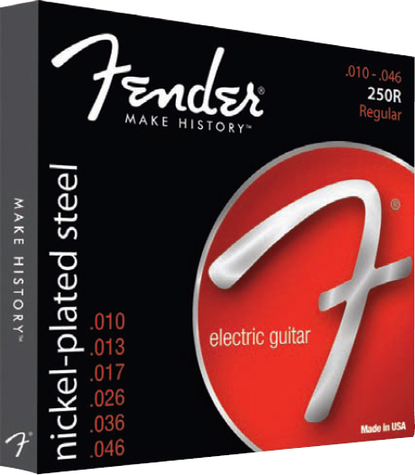 Fender Jeu De 6 Cordes Guit. Elec. 6c Nickelplated Steel Ball End 009.042 250l Nw - E-Gitarren Saiten - Main picture