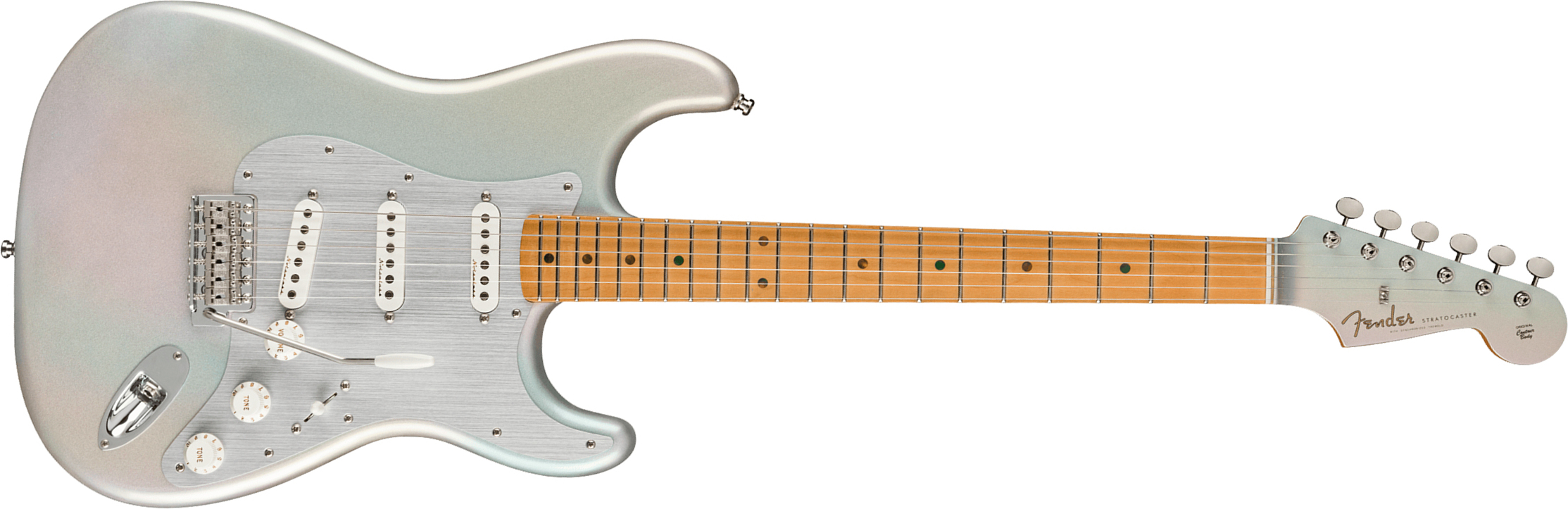 Fender H.e.r. Strat Signature Mex 3s Trem Mn - Chrome Glow - E-Gitarre in Str-Form - Main picture