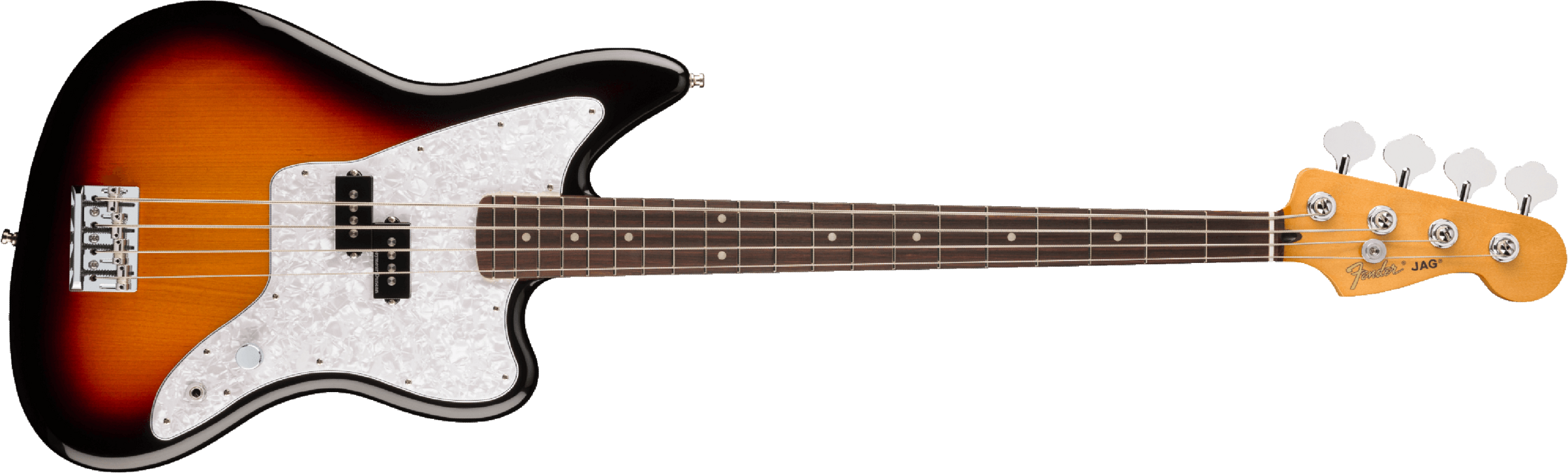 Fender Jaguar Mark Hoppus Signature Limited Edition - 3-color Sunburst - Solidbody E-bass - Main picture