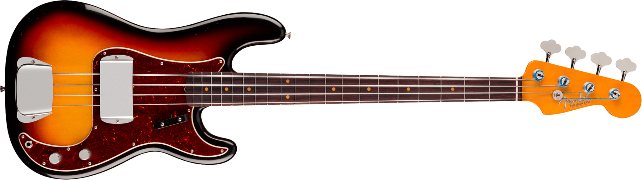 Fender James Jamerson Precision Bass 1962 Signature Usa Rw - Heirloom 3-color Sunburst - Solidbody E-bass - Main picture