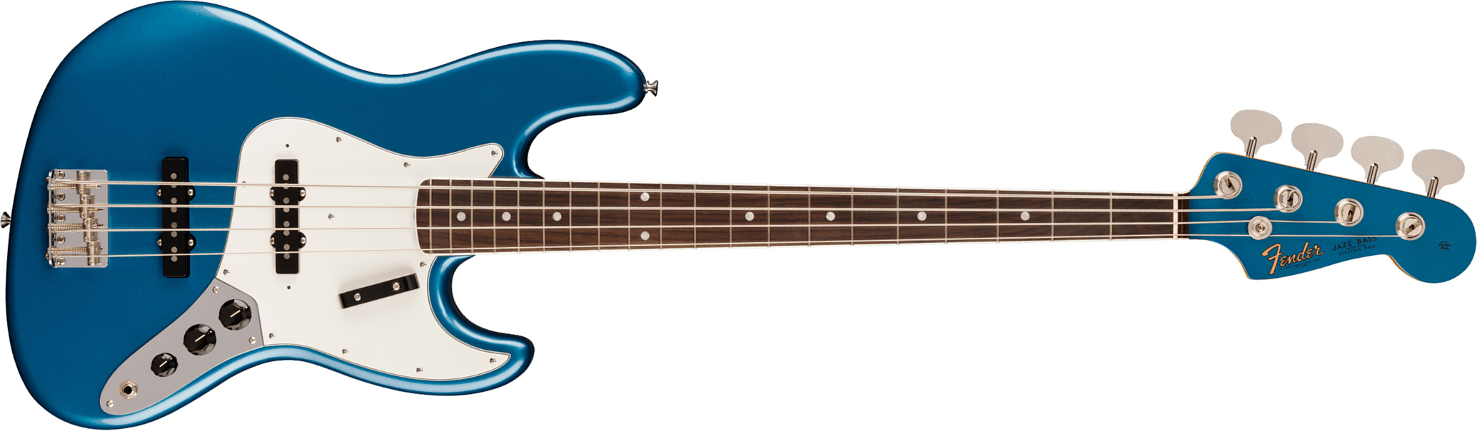 Fender Jazz Bass 1966 American Vintage Ii Usa Rw - Lake Placid Blue - Solidbody E-bass - Main picture