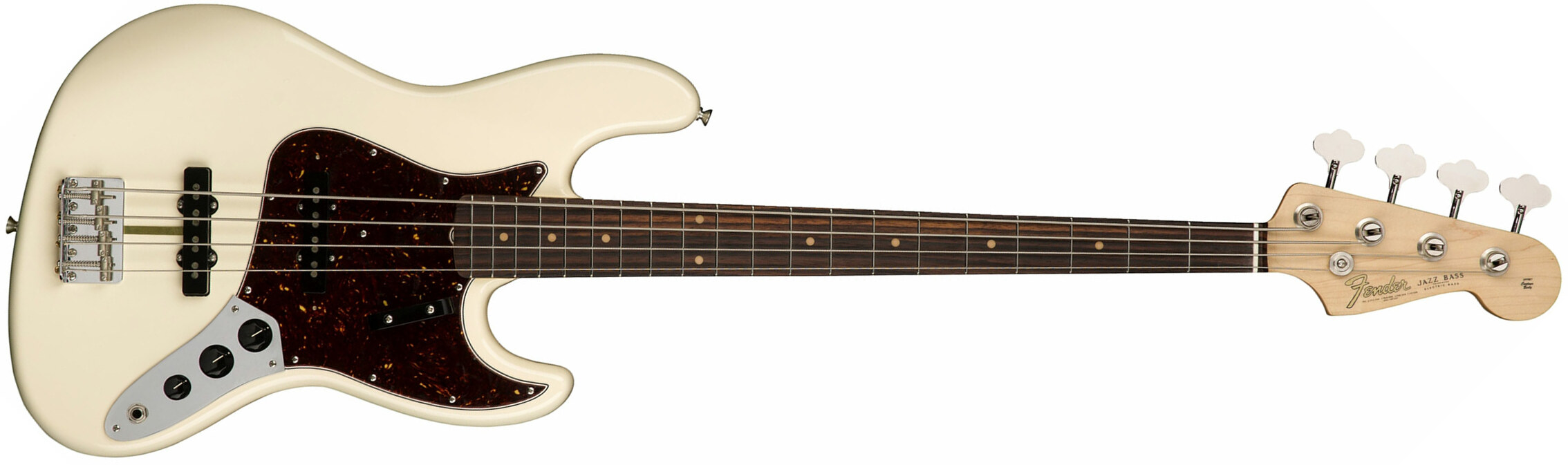 Fender Jazz Bass '60s American Original Usa Rw - Olympic White - Solidbody E-bass - Main picture