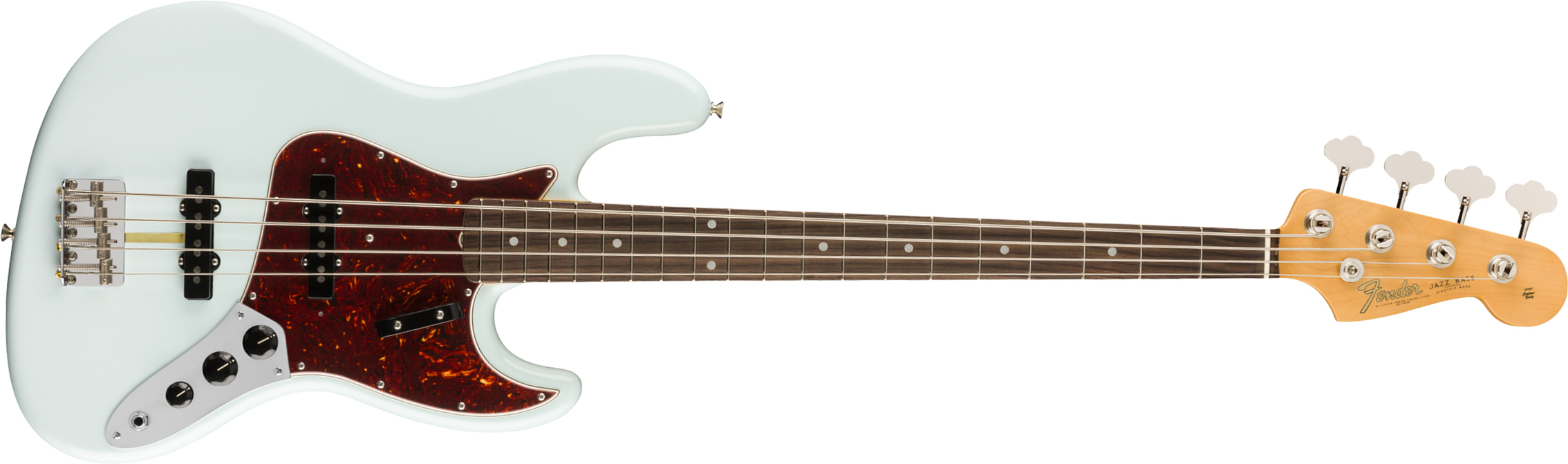 Fender Jazz Bass '60s American Original Usa Rw - Sonic Blue - Solidbody E-bass - Main picture