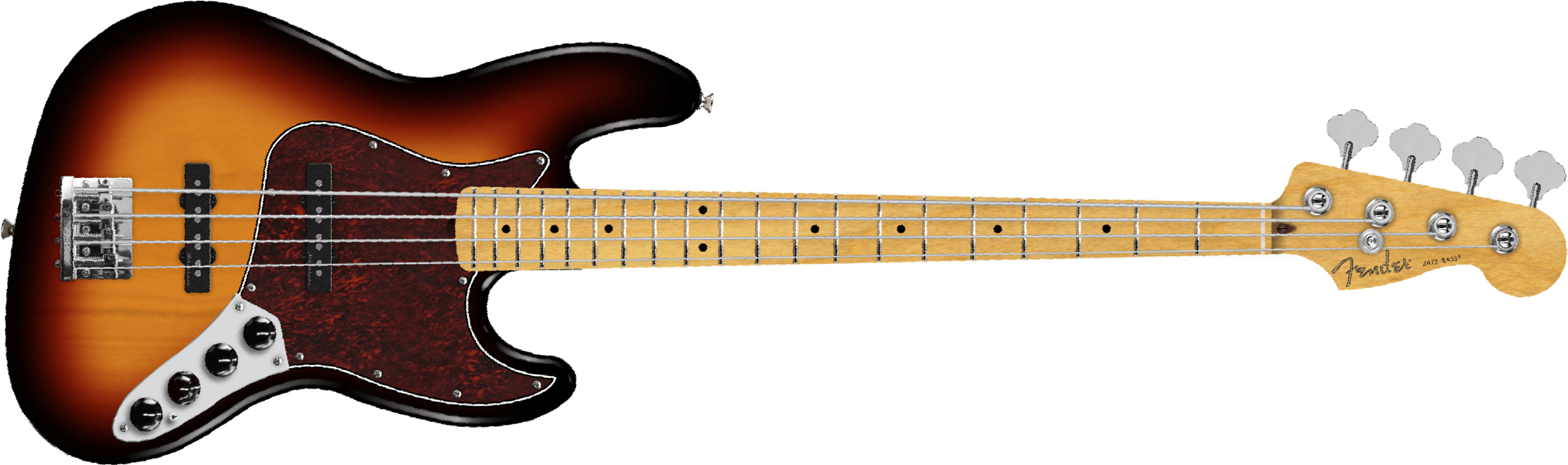Fender Jazz Bass Active Player Ii Modified Mex Mn - 3-color Sunburst - Solidbody E-bass - Main picture