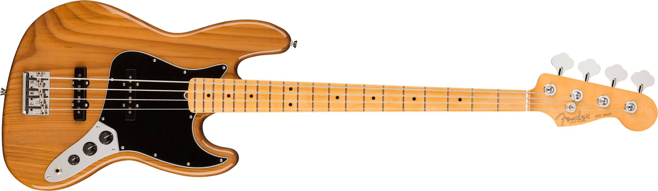 Fender Jazz Bass American Professional Ii Usa Mn - Roasted Pine - Solidbody E-bass - Main picture