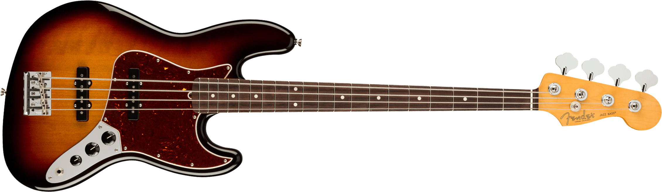 Fender Jazz Bass American Professional Ii Usa Rw - 3-color Sunburst - Solidbody E-bass - Main picture