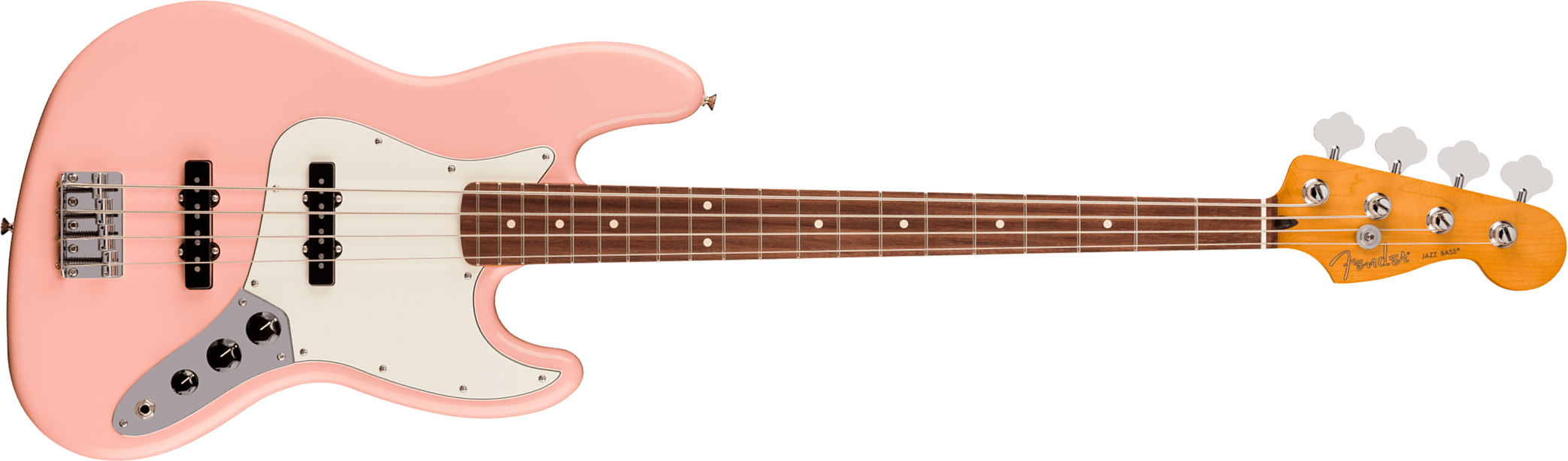Fender Jazz Bass Player Ii Mex Ltd Rw - Shell Pink - Solidbody E-bass - Main picture