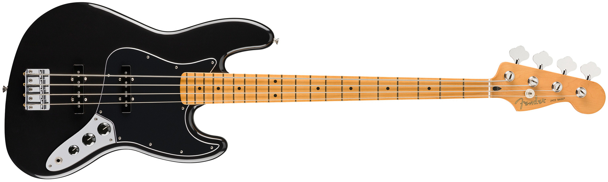 Fender Jazz Bass Player Ii Mex Mn - Black - Solidbody E-bass - Main picture