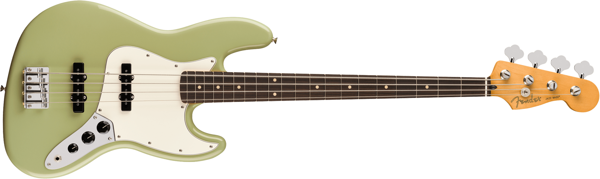 Fender Jazz Bass Player Ii Mex Rw - Birch Green - Solidbody E-bass - Main picture