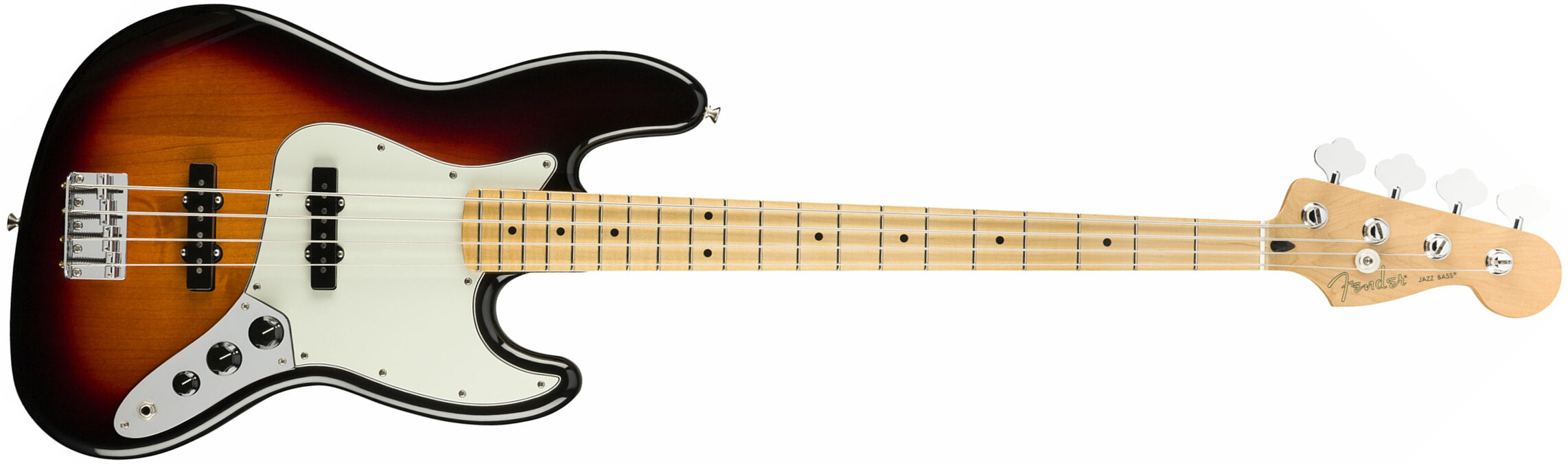 Fender Jazz Bass Player Mex Mn - 3-color Sunburst - Solidbody E-bass - Main picture