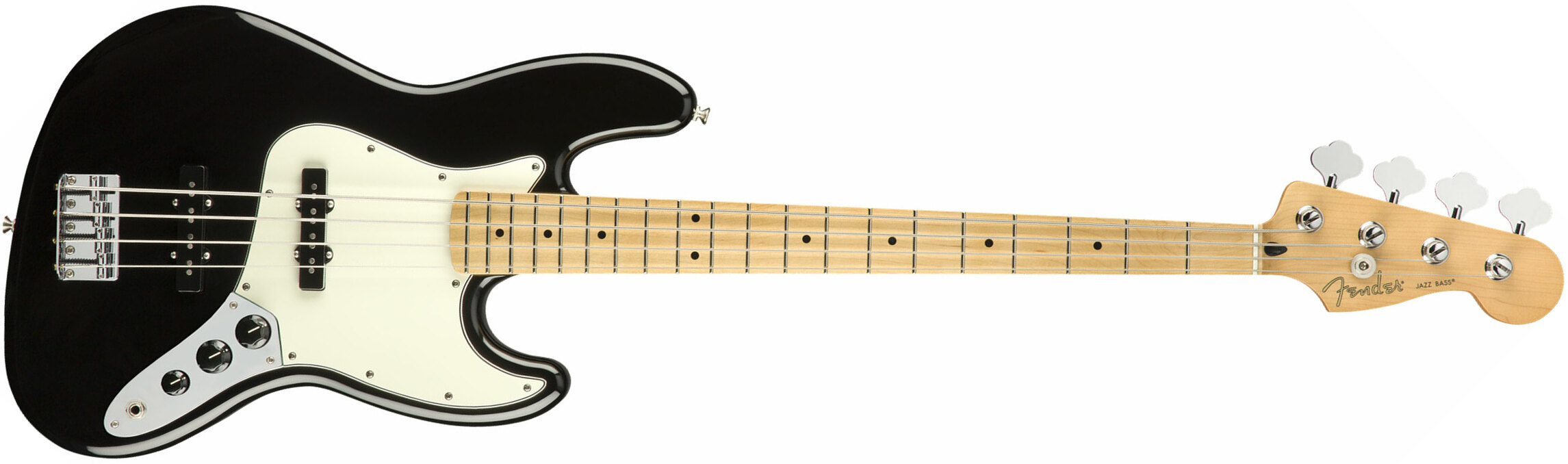 Fender Jazz Bass Player Mex Mn - Black - Solidbody E-bass - Main picture