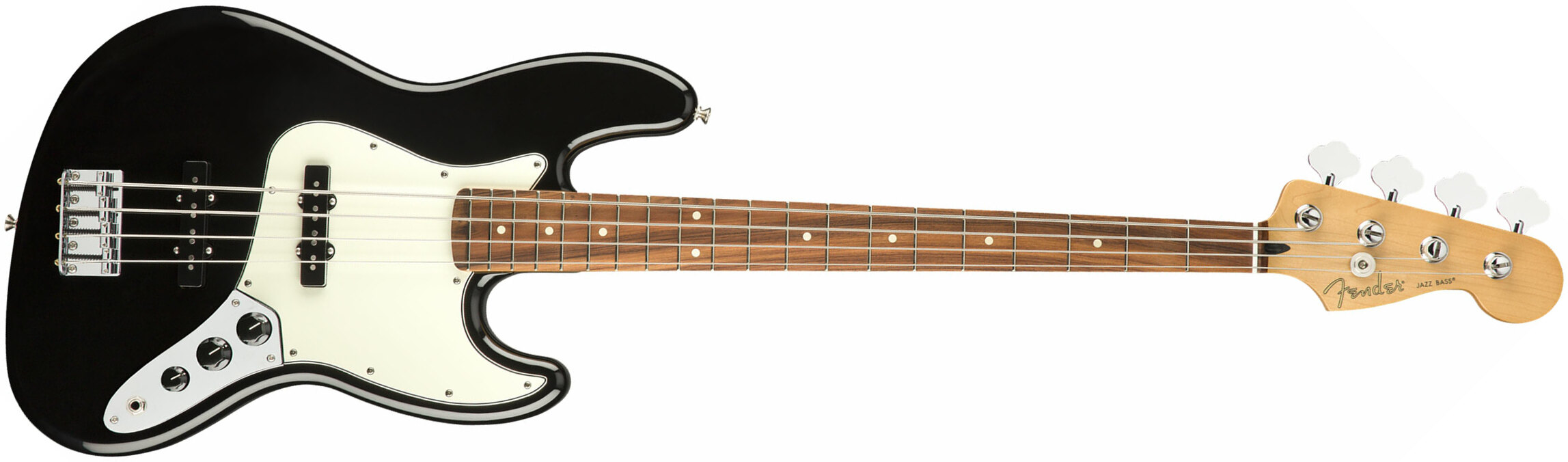 Fender Jazz Bass Player Mex Pf - Black - Solidbody E-bass - Main picture