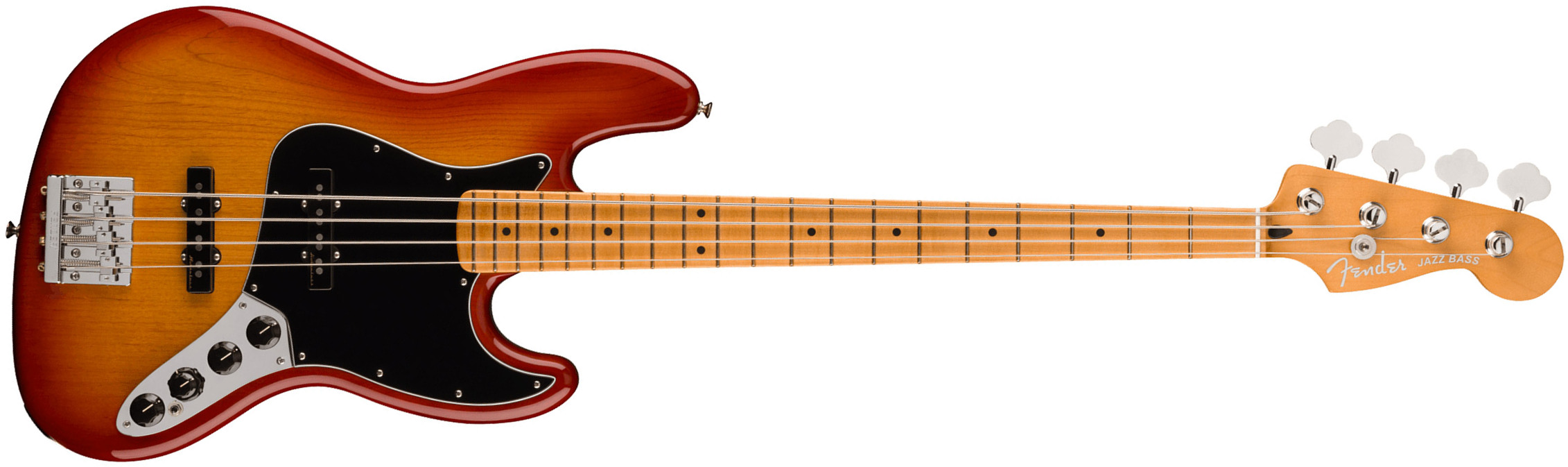 Fender Jazz Bass Player Plus 2023 Mex Active Mn - Sienna Sunburst - Solidbody E-bass - Main picture