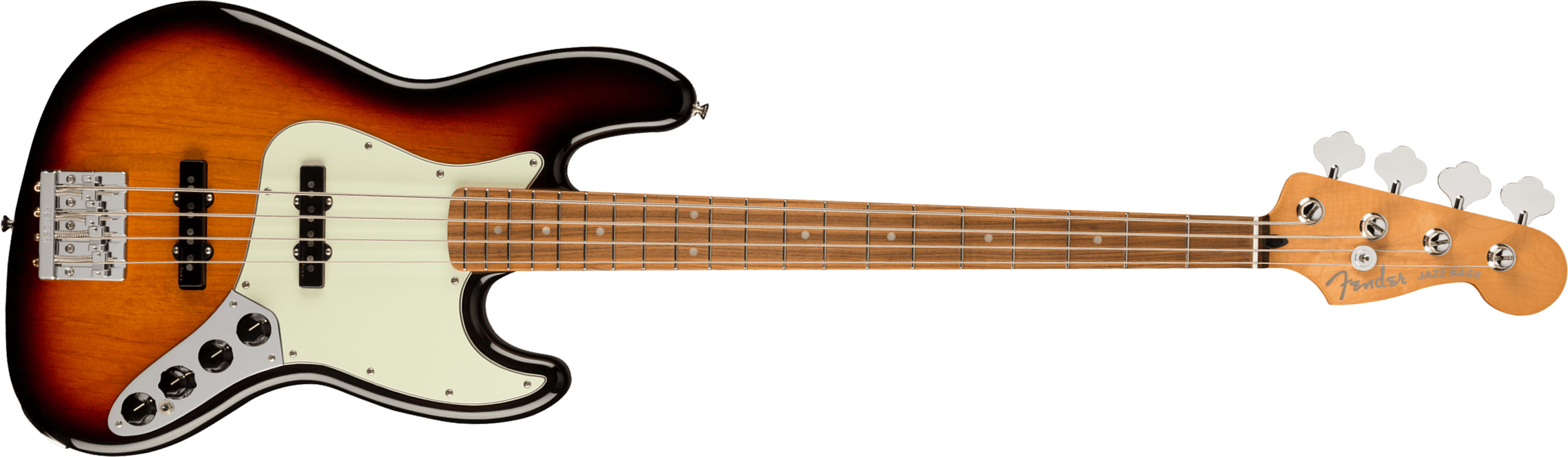 Fender Jazz Bass Player Plus Mex Active Pf - 3-color Sunburst - Solidbody E-bass - Main picture