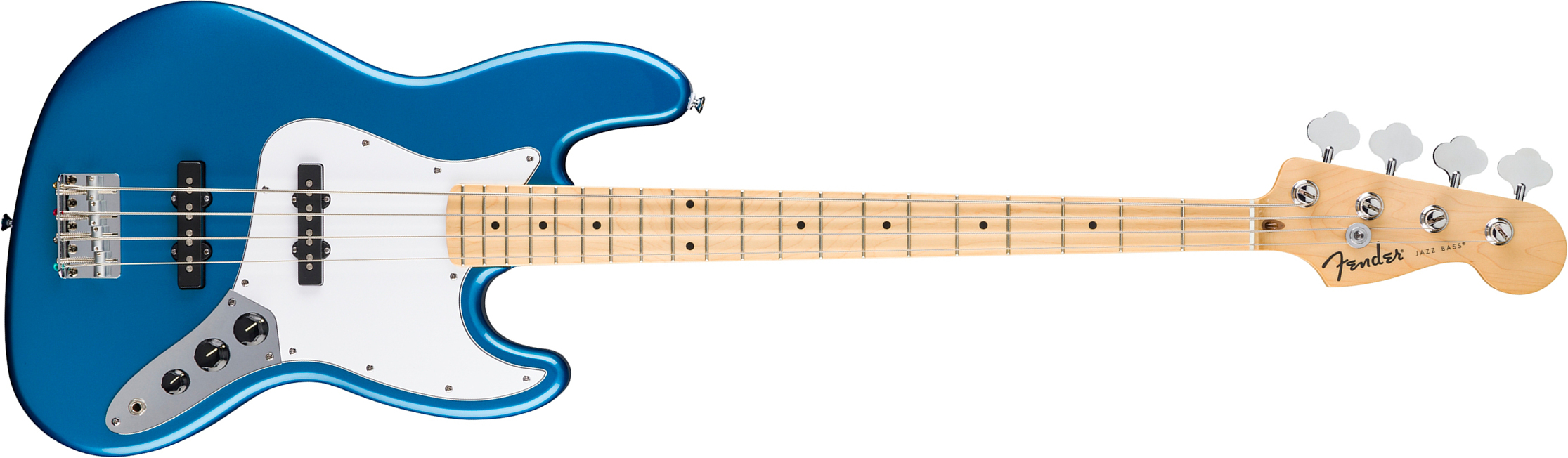 Fender Jazz Bass Standard Mex Mn - Aqua Marine Metallic - Solidbody E-bass - Main picture