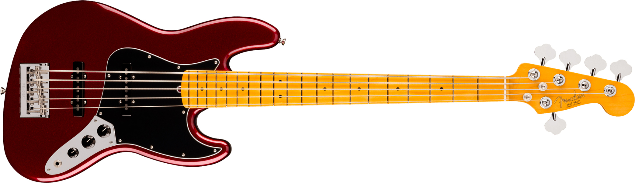 Fender Jazz Bass V American Pro. Usa 5c Mn - Oxblood - Solidbody E-bass - Main picture