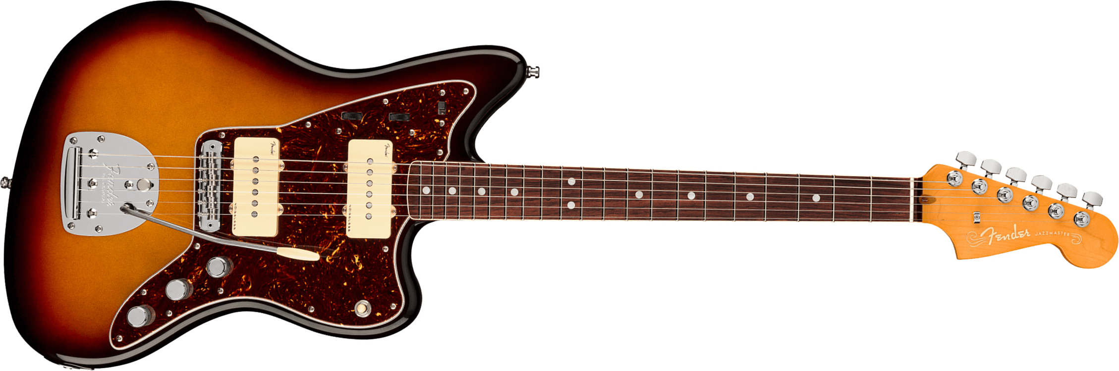 Fender Jazzmaster American Ultra 2019 Usa Rw - Ultraburst - Retro-Rock-E-Gitarre - Main picture