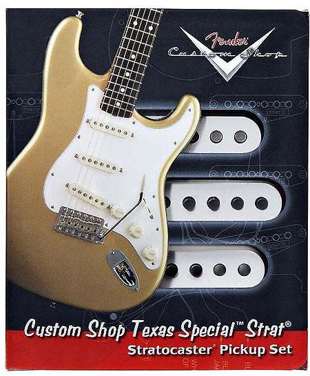 Gitarre tonabnehmer Fender Pickups Custom Shop Texas Special Stratocaster Set