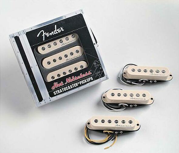 Fender Jeu Strat Hot Noiseless White 3 Pieces - - Gitarre Tonabnehmer - Main picture