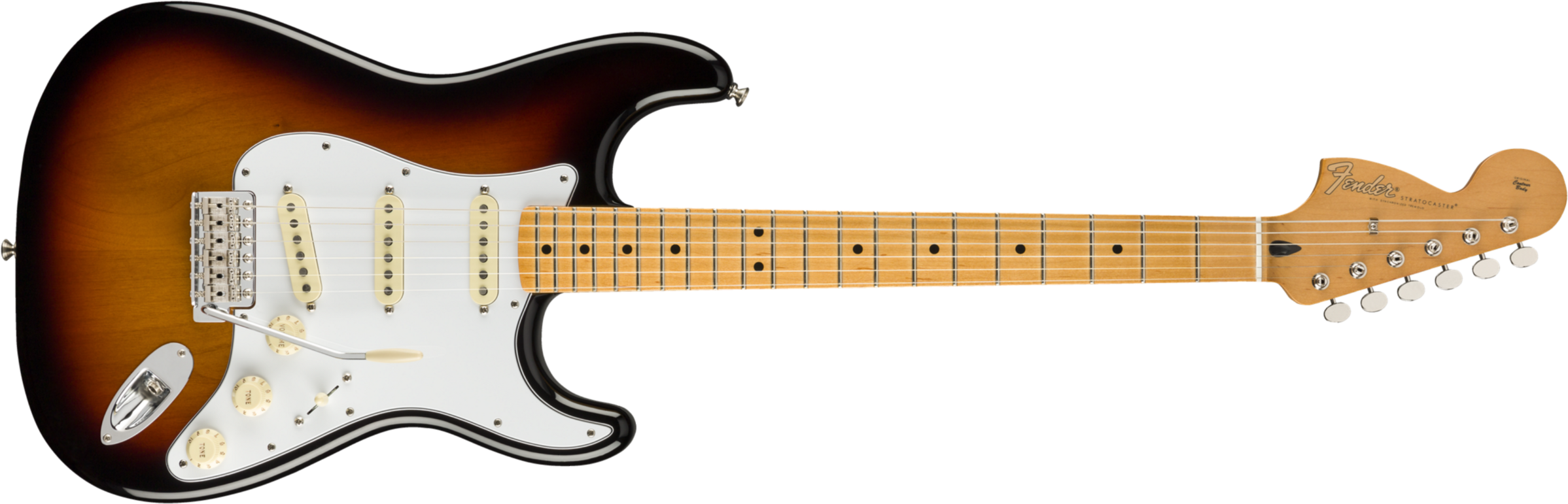 Fender Jimi Hendrix Strat Signature 2018 Mn - 3-color Sunburst - E-Gitarre in Str-Form - Main picture