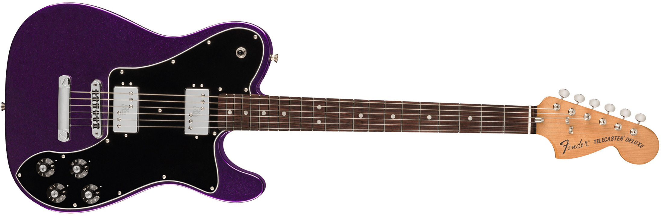 Fender Kingfish Tele Deluxe Usa Signature Hh Ht Rw - Mississippi Night - E-Gitarre in Teleform - Main picture