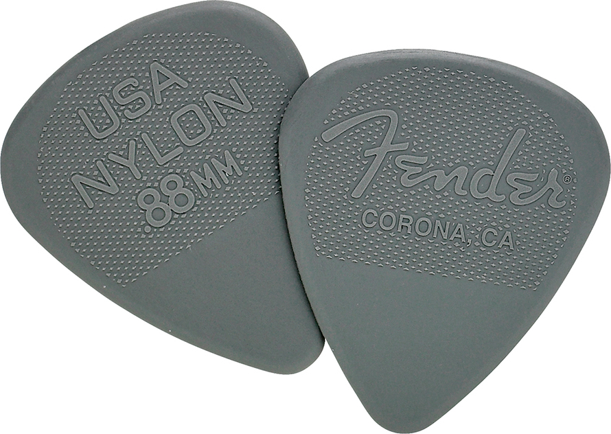 Fender Lot De 12 Nylon Picks 0.88mm - Plektren - Main picture