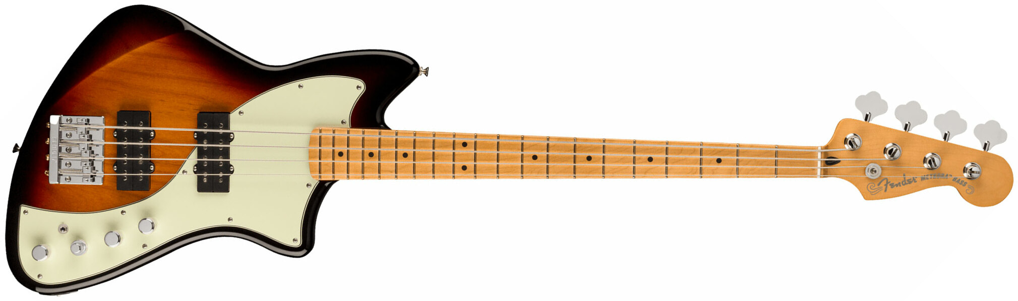 Fender Meteora Bass Active Player Plus Mex Mn - 3-color Sunburst - Solidbody E-bass - Main picture