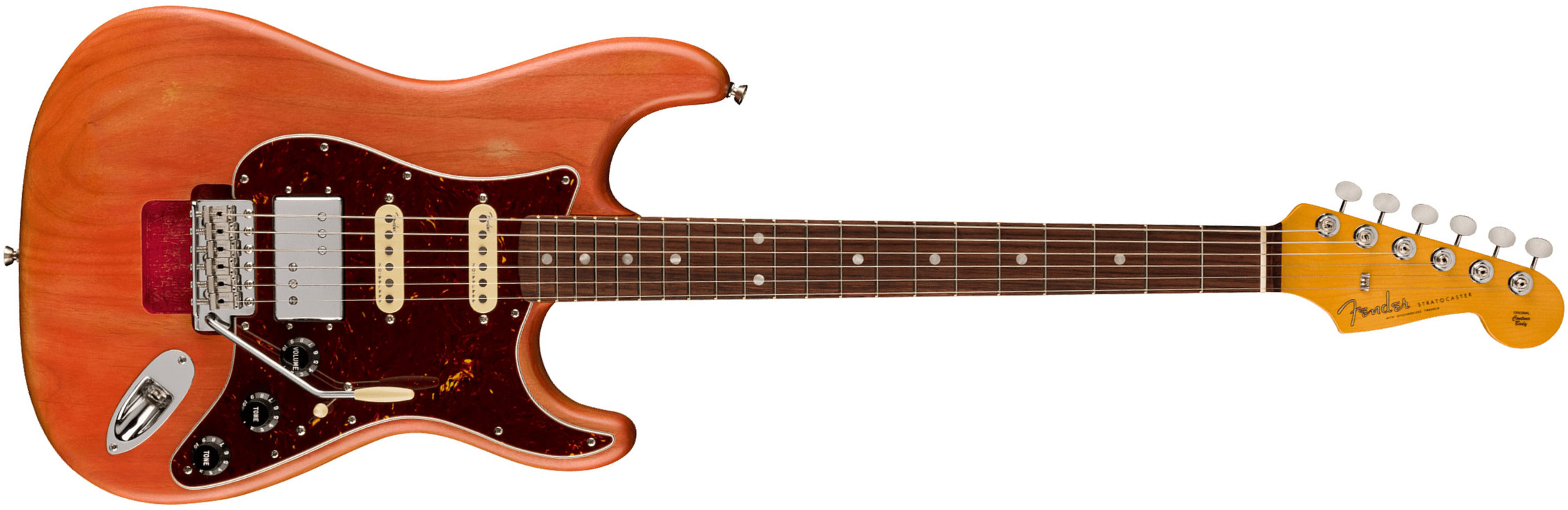 Fender Michael Landau Strat Coma Stories Usa Signature Hss Trem Rw - Coma Red - E-Gitarre in Str-Form - Main picture