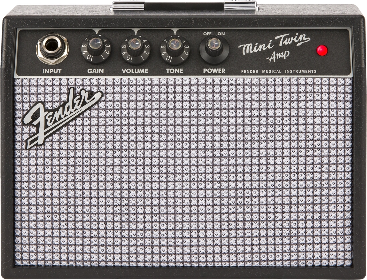 Fender Mini '65 Twin Amp 1w 2x3 - Mini-Verstärker für Gitarre - Main picture